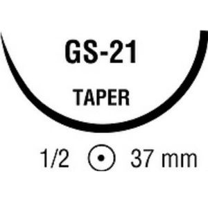 Medtronic Taper Point 30 Inch Suture with Needle GS-21