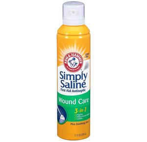 Church & Dwight Simply Saline Three-In-One Wound Wash