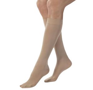 BSN Jobst Medium Closed Toe Knee High 20-30mmHg Firm Compression Stockings in Petite