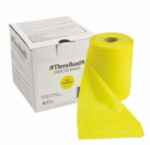 TheraBand Exercise Band Twin Pak 100 Yard Roll