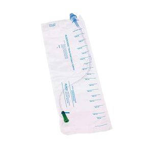 Rusch MMG Red Rubber Closed System Intermittent Catheter - Straight Tip