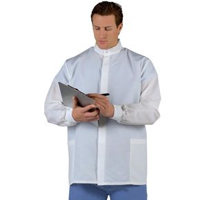 Medline Unisex ASEP Barrier Short Lab Coats