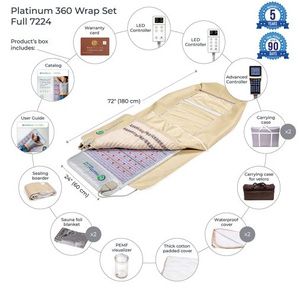 HealthyLine Wrap Set Platinum Photon Advanced PEMF InfraMat Pro