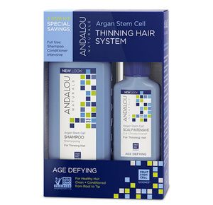 Andalou Argan Stem Cell Age Defying Thinning Hair System