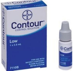 Ascensia Contour Low Blood Glucose Control Solution