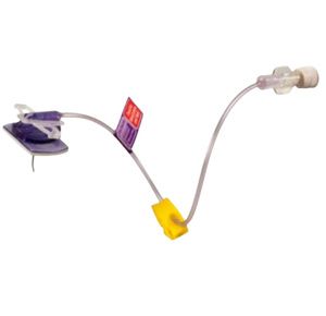 Bard PowerLoc EZ Winged Infusion Set With Y-Injection Site