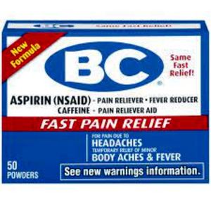 Glaxo Smith Kline BC Pain Relief Powder