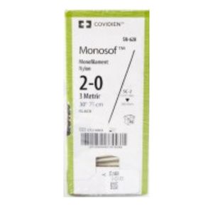 Medtronic Monosof Dermalon Reverse Cutting Sutures GS-11 Needle