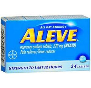 Bayer Aleve Pain Relief Naproxen Sodium Caplet