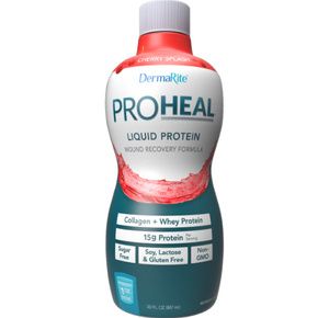 DermaRite ProHeal Cherry Splash Oral Protein Supplement