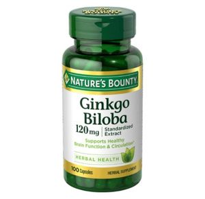 Nature's Bounty Ginkgo Biloba Dietary Supplement Capsules