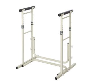 Essential Height Adjustable Standing Toilet Rail