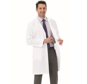 Encompass Men's Meta 37 Inch Long Lab Coat