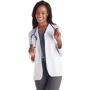 Encompass White Swan Women's 28 Inch Lab Coat