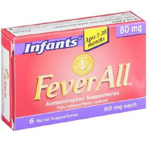 FeverAll Infants Acetaminophen Pain Relief