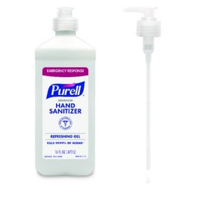 GOJO Purell Hand Sanitizer Gel Pump Bottle
