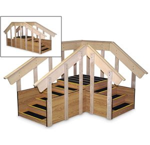 Hausmann Convertible Space-Saver Training Staircase