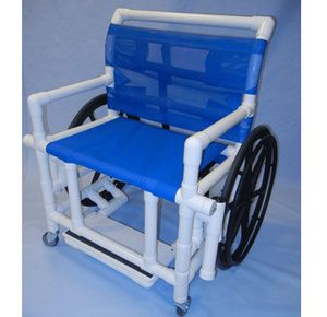 Healthline Medical Bariatric Shower Wheelchair With Sling Seat