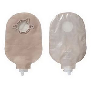 Hollister New Image Two-Piece Transparent Urostomy Pouch With Anti-Reflux Valve