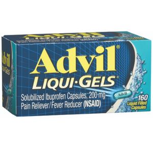 Advil Liqui Gels Ibuprofen Pain Relief Capsule