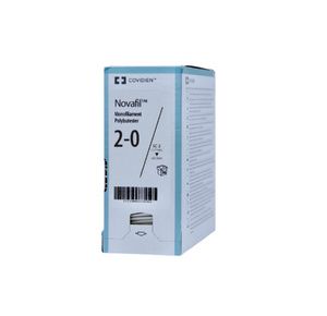 Medtronic Novafil Cutting Monofilament Polybutester Sutures With Needle SC-2