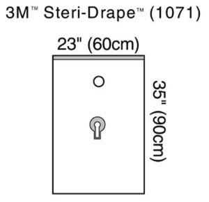 3M Steri Drape Urology Drapes