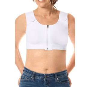 Lymph Flow Wire Free Front Chain Closure Bra
