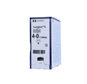 Medtronic Surgipro II Reverse Cutting Monofilament Polypropylene Sutures with C-13 Needle