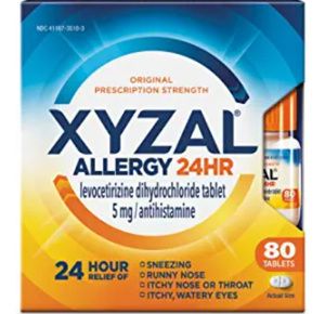 Xyzal 24-Hour Allergy Relief Tablets