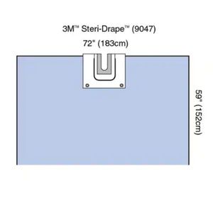 3M Steri-Drape Neuro Split Sheet with Pouch
