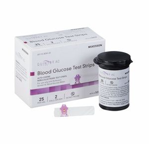 McKesson Quintet AC Blood Glucose Test Strips