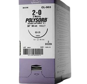 Medtronic 18 Inch Suture with Needle C-1