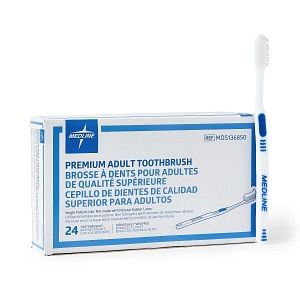 Medline Premium Adult Toothbrush