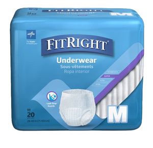 Medline FitRight Briefs  Adult Briefs, Liners & Protective Underwear