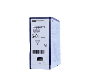 Medtronic Surgipro II Taper Point 18 Inch Monofilament Polypropylene Suture with CV-1 Needle