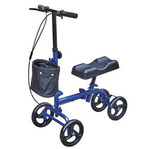 Keep Me Moving Steerable Folding Knee Scooter