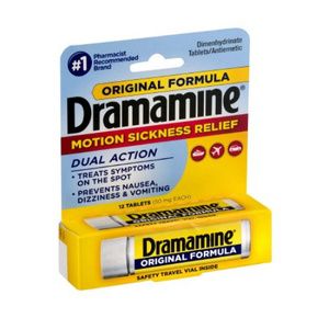 Dramamine Original Formula Motion Sickness Relief Tablet