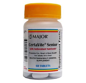 Major Pharmaceuticals CertaVite Senior Multivitamin Supplement