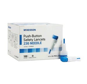 Mckesson Safety Lancet Fixed Depth Lancet Needle