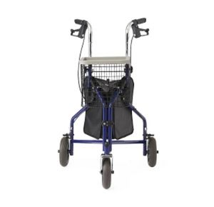 Medline 3-Wheel Steel Rollator