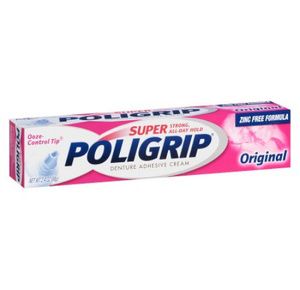 Super Poligrip Denture Adhesive Cream