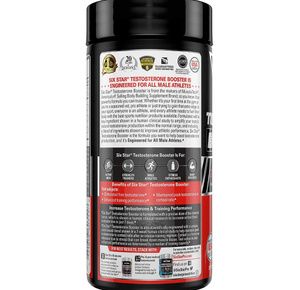 MuscleTech Six Star Testosterone Booster Dietary Supplement