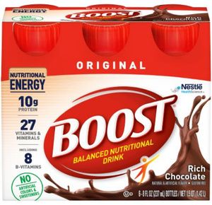 Nestle Healthcare Boost Original Rich Chocolate Flavor Oral Supplement
