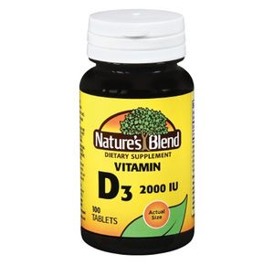 National Nature's Blend Vitamin D 2000 IU Strength Tablet