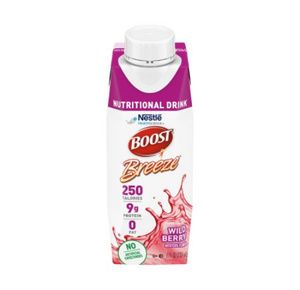 Nestle Boost Breeze Wild Berry Flavor Oral Supplement