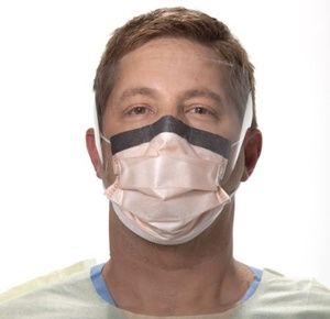 O&M Halyard FluidShield ASTM Level 3 Procedure Mask
