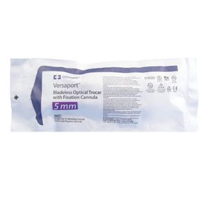 Medtronic Versaone 5mm Optical Trocar with Dual Fixation Cannula