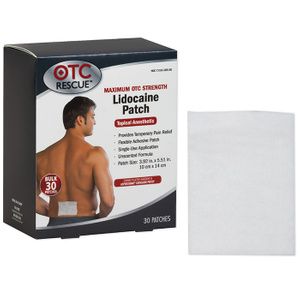 OTC Rescue Pain Relief Lidocaine Patch