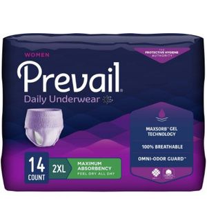 Prevail for Women Daily Maximum Absorbent Underwear