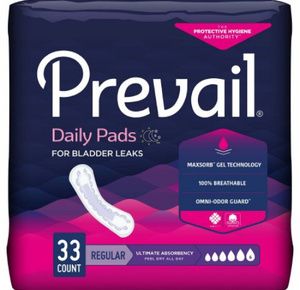 Prevail Bladder Control Heavy Absorbency Daily Pads